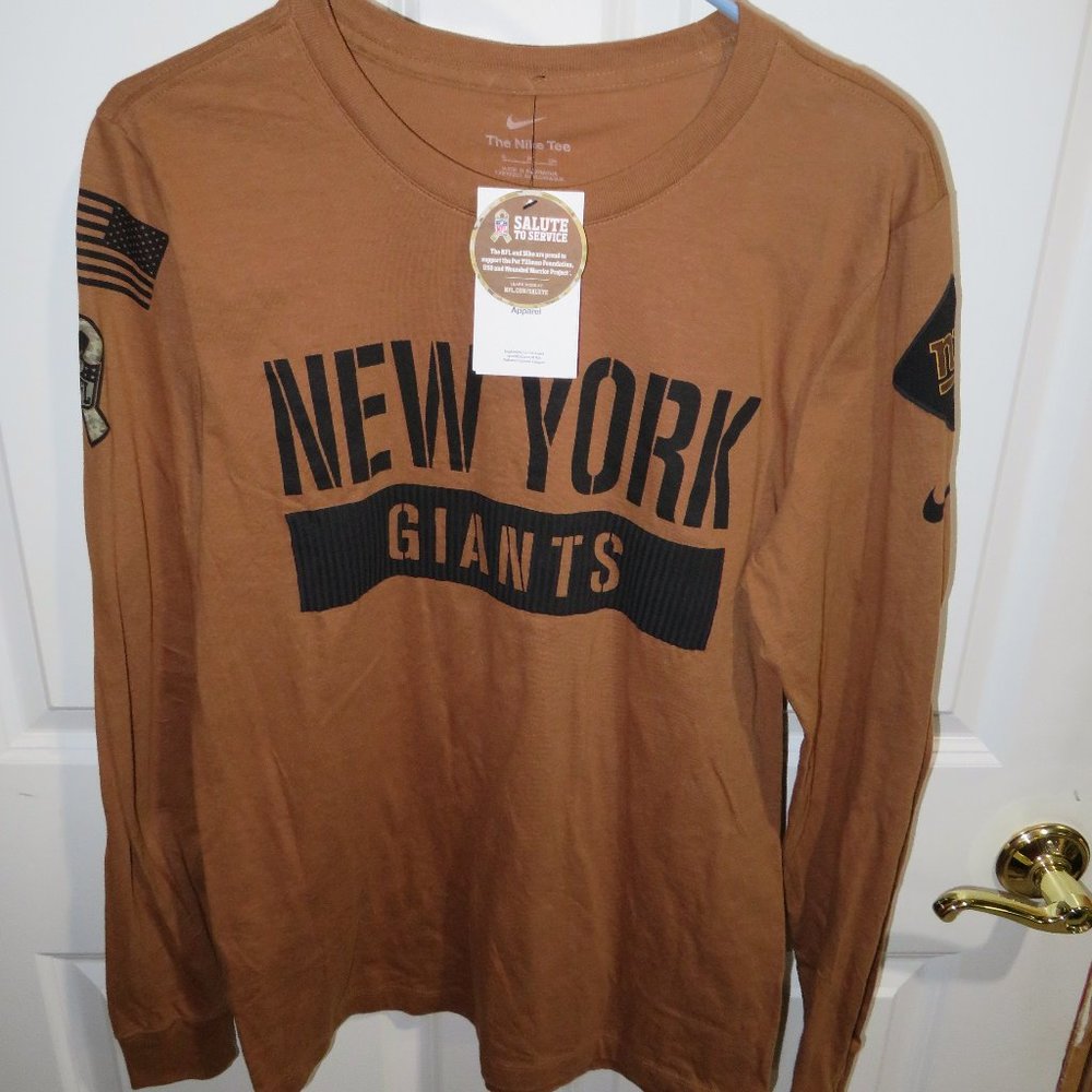 New York Giants Salute to Service Long Sleeve T-Shirt Small S NWT 2023